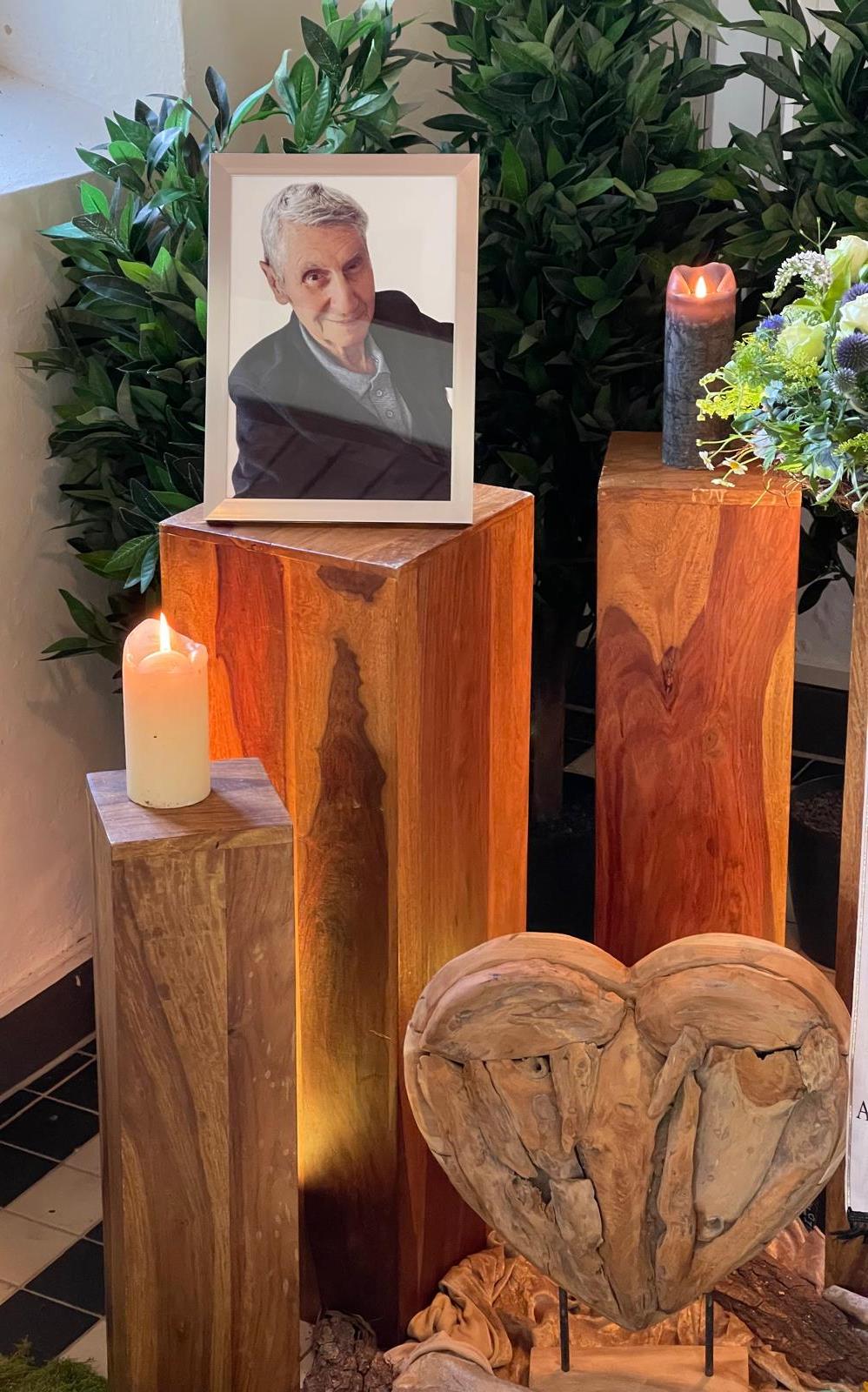 Trauerfeier Johann Zechmeister